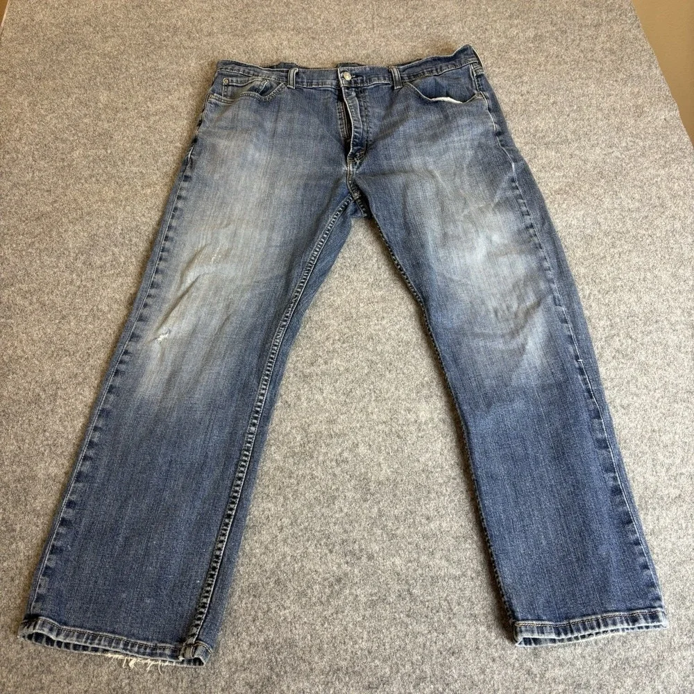Levi Jeans Mens 559 40x30 Relaxed Straight Medium Wash Denim